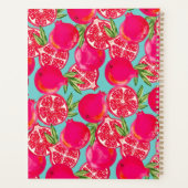 ザクロ絵を描ンモノグラム手帳 プランナー手帳 (裏面)