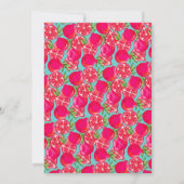 ザクロ絵を描ン酸カスタムモノグラム文具 サンキューカード (裏面)