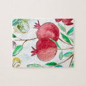 ザクロ絵画ンのザクロ美術 ジグソーパズル (横)