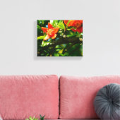 ザクロ花 キャンバスプリント (インサイチュ (リビング))