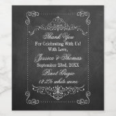 ザクロ華美ック結婚ボード ワインラベル (シングルラベル)