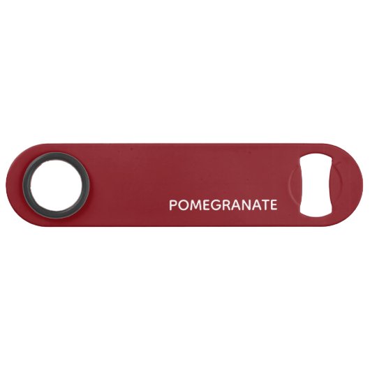 ザクロ赤の色名 スピード栓抜き (正面(横))