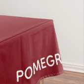 ザクロ赤の色名 テーブルクロス (インサイチュ)