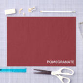 ザクロ赤の色名 薄葉紙 (クラフト)