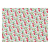 ザクロ赤フルーツパターン自然食品の夏 テーブルクロス (正面(横))