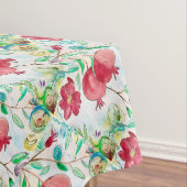 ザクロ赤フルーツパターン自然食品の夏 テーブルクロス (インサイチュ)