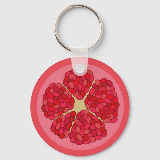 ザクロ鎖 キーホルダー (正面)