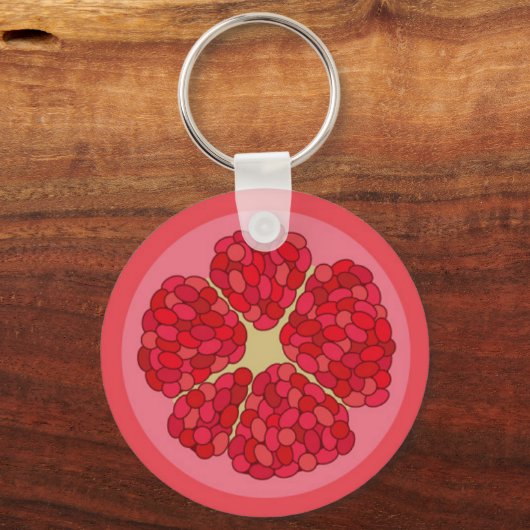 ザクロ鎖 キーホルダー (裏面)