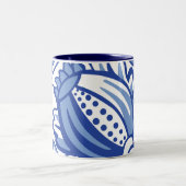 ザクロ開花 ツートーンマグカップ (中央)