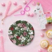 ザクロ開花 ペーパープレート (パーティー)