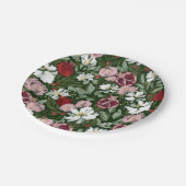 ザクロ開花 ペーパープレート (アングル)