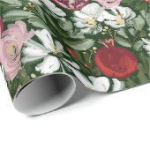 ザクロ開花 ラッピングペーパー (ロールコーナー)