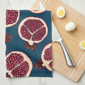 ザクロ キッチンタオル (四つ折り)