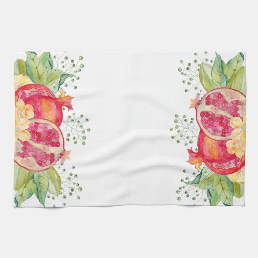 ザクロ キッチンタオル (横)