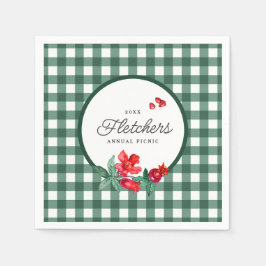 ザクロ&グリーンジンガムカスタム スタンダードカクテルナプキン