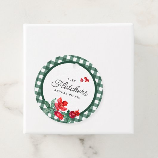 ザクロ&グリーンジンガムカスタム フェイバータグ (インサイチュ)