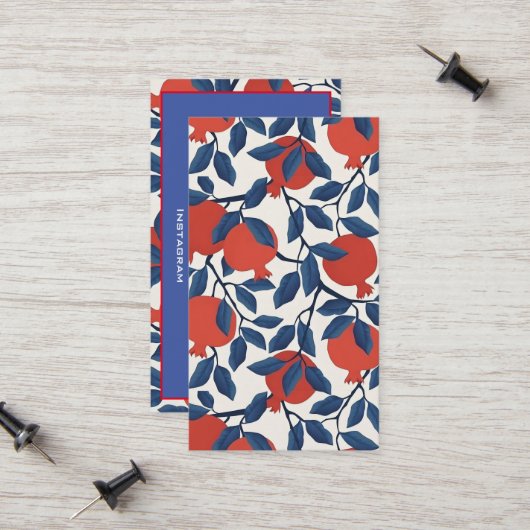 ザクロ コーリングカード (正面/裏面インサイチュ)