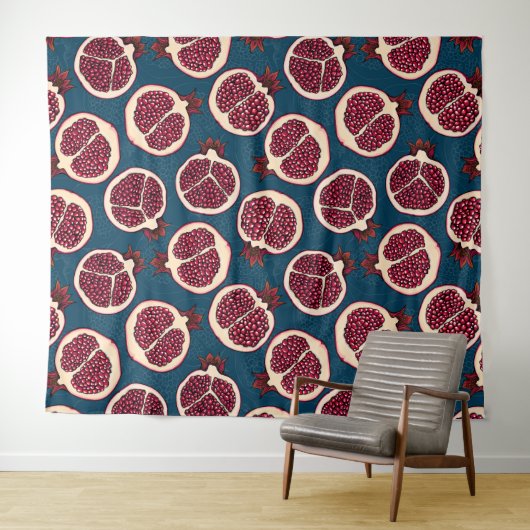 ザクロ タペストリー (インサイチュ(横))