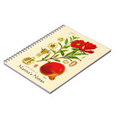 ザクロ ノートブック (左側)