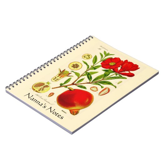 ザクロ ノートブック (左側)