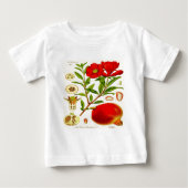 ザクロ ベビーTシャツ (正面)