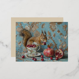 ザクロ – ホイルポストカード 箔シーズンポストカード