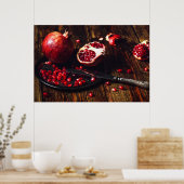 ザクロ ポスター (キッチン)