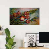 ザクロ ポスター (ホームオフィス)