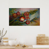 ザクロ ポスター (キッチン)