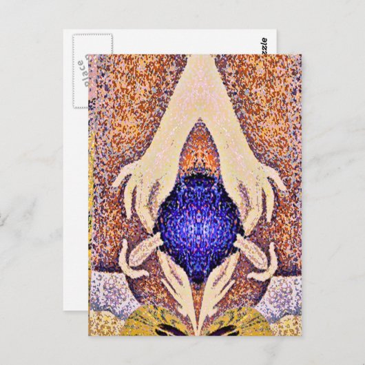 ザクロ ポストカード (正面/裏面)