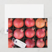 ザクロ ポストカード (正面/裏面)