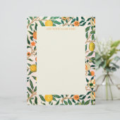 「ザクロ」付きウィリアム・モリス・レターヘッド レターヘッド (スタンド正面)