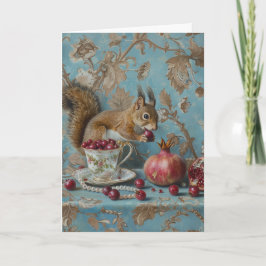 ザクロ – 折り畳みグリーティングカード カード