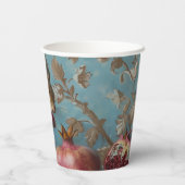 ザクロ – 紙カップサイズ236ml紙カップ 紙コップ (裏面)