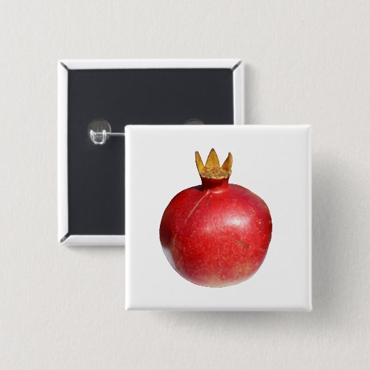 ザクロ 缶バッジ (正面&裏面)