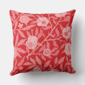 ザクロ（赤/ピンク） クッション (裏面)