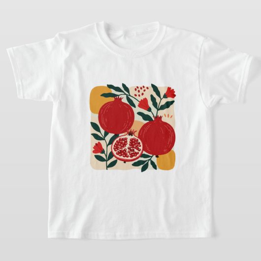 ザクロ Tシャツ (レイダウン)