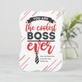 ザクールボス サンキューカード (スタンド正面)