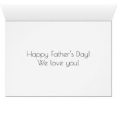 ザクール最高のパパブラックスムスタヒー父の日 (内部横(下))