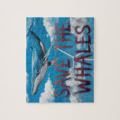 ザク救ジラ風車エネルギー ジグソーパズル (縦)