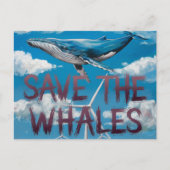 ザク救ジラ風車エネルギー ポストカード (正面)