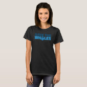 ザク救ジールシーオルカホエールスワ Tシャツ (正面フル)