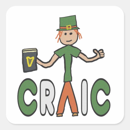 ザク楽しむレ スクエアシール (正面)