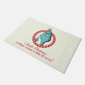 ザグインチ |クリスマス… ドアマット (アングル)