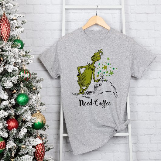 ザグインチ |コーヒおもしろいーが必要 Tシャツ