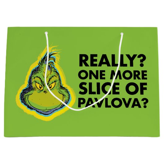 ザグインチ 本当に？パブロヴァのスライスをもう一つ？ク ラージペーパーバッグ (正面)