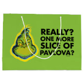 ザグインチ 本当に？パブロヴァのスライスをもう一つ？ク ラージペーパーバッグ (裏面)