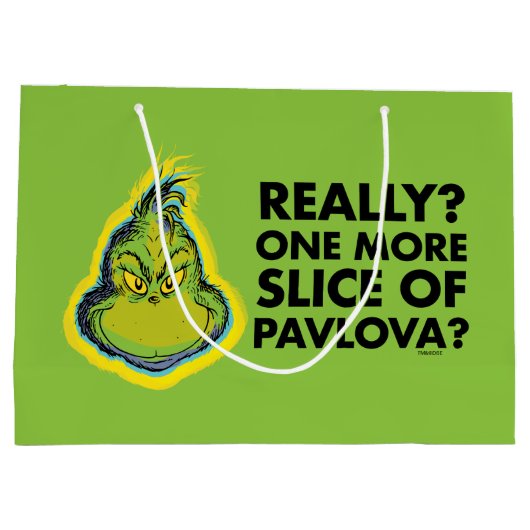 ザグインチ 本当に？パブロヴァのスライスをもう一つ？ク ラージペーパーバッグ (裏面)