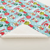 ザグインチ | Happy Wholidays Pattern シェルパブランケット (3/4)