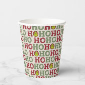 ザグインチ | Ho Ho Pattern 紙コップ (正面)